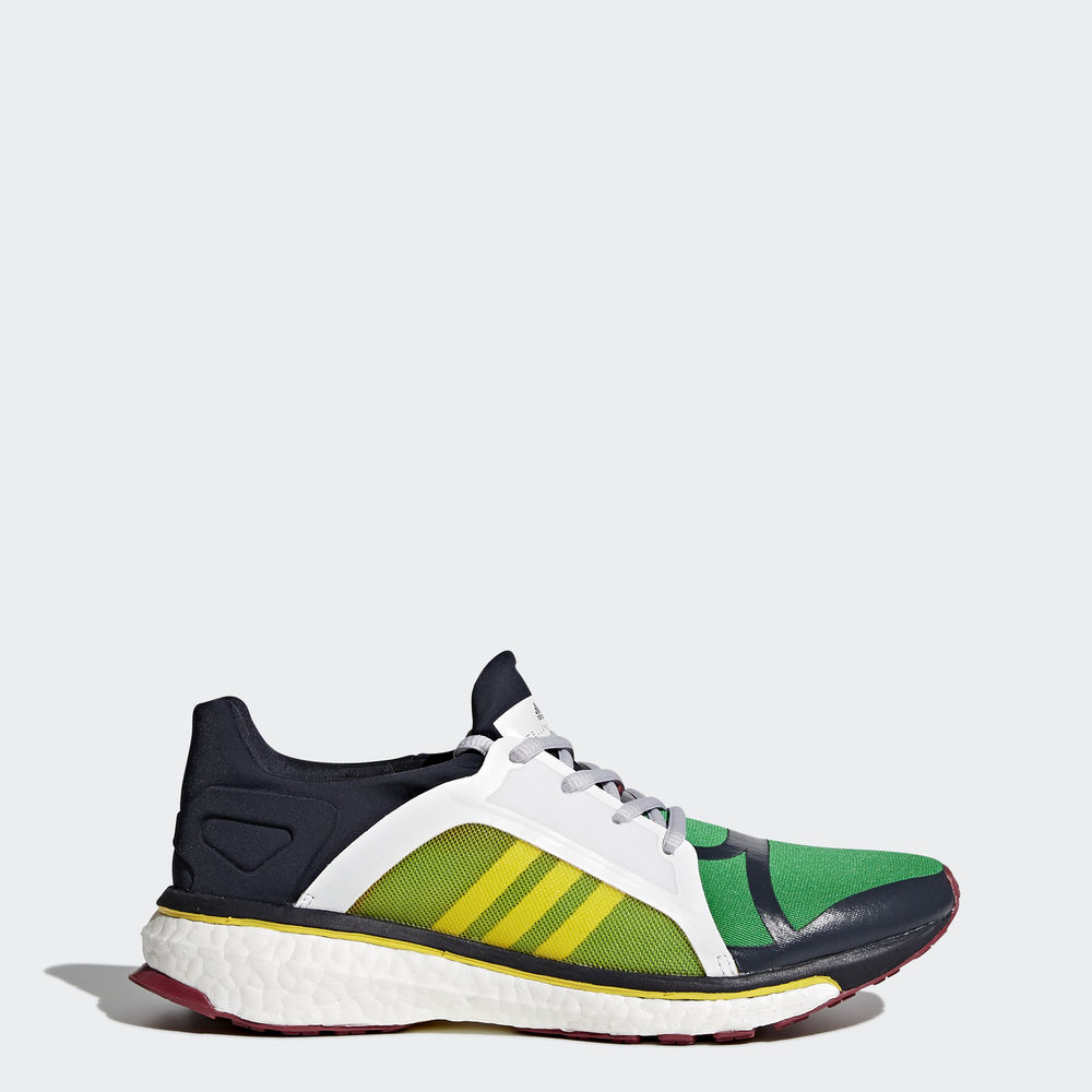 Adidas Energy Boost - παπουτσια για τρεξιμο γυναικεια - Πρασινο/Κίτρινα/Μπλε,Μέγεθος: EU 36 – 54 2/3